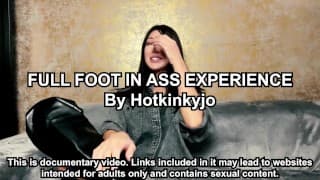 HOTKINKYJO 全脚在屁股体验 - 自我纪录片