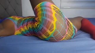Ebony继母喜欢操自己