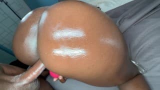Ebony Big Ass Kimmy Taken To Pound Town